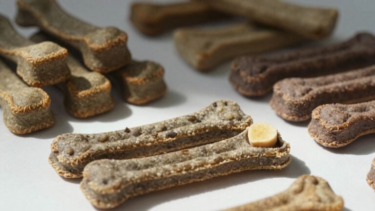 Freeze-dried single protein dog treats.